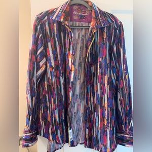 Robert Graham long sleeve shirt. Medium classic fit